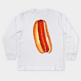 Hot Dog Kids Long Sleeve T-Shirt